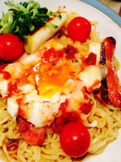 イタリアン冷やし中華(マルちゃん 正麺)-レシピのメイン写真