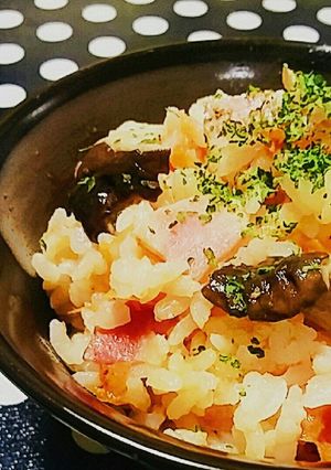 驚愕！丸ごとトマトの炊き込みご飯♪-レシピのメイン写真