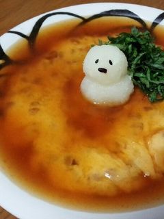 簡単☆レンジで☆納豆オムレツ-レシピのメイン写真