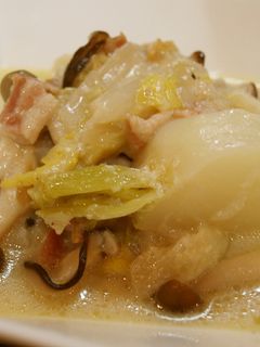 白菜とかぶのあったかミルクスープ-レシピのメイン写真