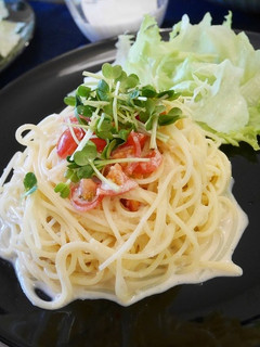 トマトと明太子の冷製パスタ-レシピのメイン写真
