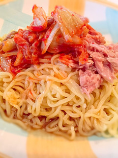 ツナキムチ冷やし中華-レシピのメイン写真