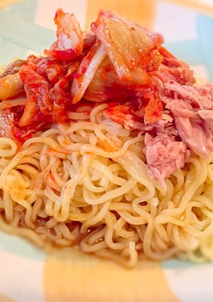 ツナキムチ冷やし中華-レシピのメイン写真