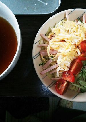 マルちゃん正麺冷やし中華　つけ麺風-レシピのメイン写真