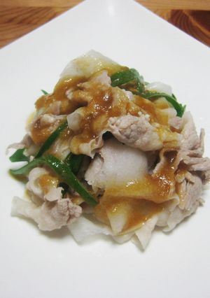 大根と豚肉の温サラダ-レシピのメイン写真