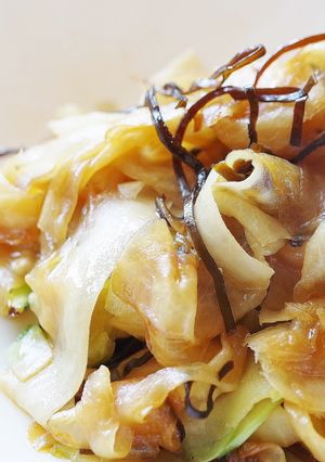 ピーラー大根の簡単炒め-レシピのメイン写真