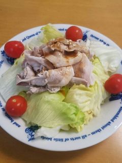 冷しゃぶサラダの冷やし中華-レシピのメイン写真