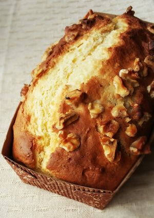 HM とクリチ☆クルミ入りパウンドケーキ-レシピのメイン写真