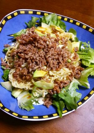 タコライス風冷麺-レシピのメイン写真