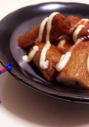 トースターで焼酎つまみ薩摩揚げチリソース-レシピのメイン写真