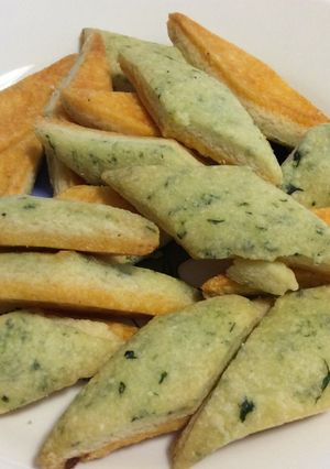 ひな祭りの野菜入りショートブレッド-レシピのメイン写真