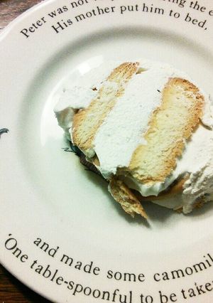 簡単おいしいビスケットケーキ-レシピのメイン写真