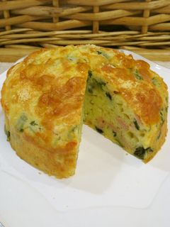 *ベーコン&ほうれん草のケーク・サレ*-レシピのメイン写真