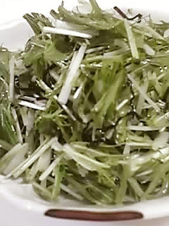 水菜とセロリのサラダ-レシピのメイン写真