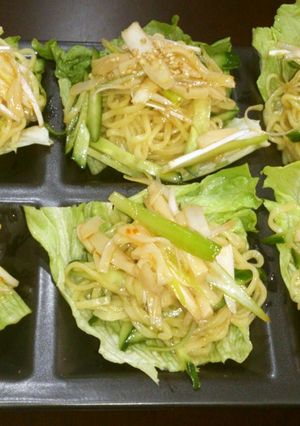 ☆簡単ピリ辛ラーメンサラダ☆-レシピのメイン写真