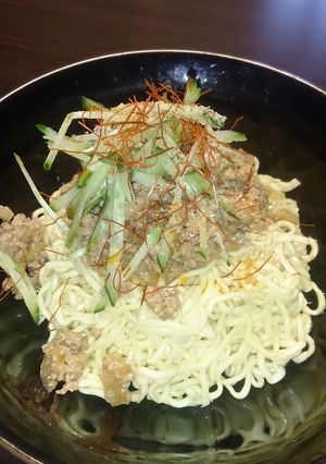 肉味噌マルちゃん冷やし中華-レシピのメイン写真