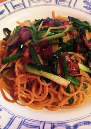 ☆青ねぎとベーコンのパスタ☆-レシピのメイン写真