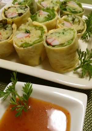 巻き巻き冷やし中華 パート2-レシピのメイン写真