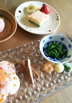 離乳食☆ひな祭りプレート-レシピのメイン写真