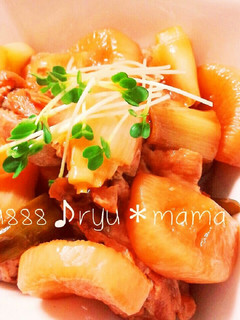 手羽元と大根の柔らか煮♡-レシピのメイン写真