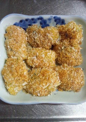 １０月４日晩飯【焼コロッケ】-レシピのメイン写真