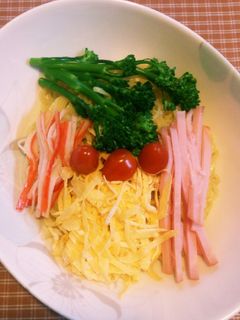 彩り冷やし中華-レシピのメイン写真