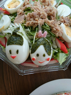 ひな祭りサラダ♪-レシピのメイン写真