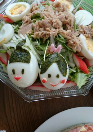 ひな祭りサラダ♪-レシピのメイン写真