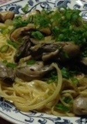 オリーブオイル漬けカキのパスタ-レシピのメイン写真