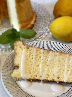 塩レモンのシフォンケーキ-レシピのメイン写真