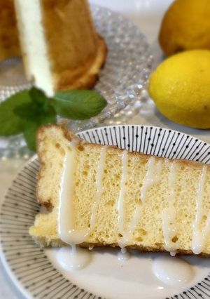 塩レモンのシフォンケーキ-レシピのメイン写真