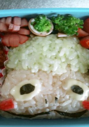 妖怪ウオッチ【ツチノコ】キャラ弁-レシピのメイン写真