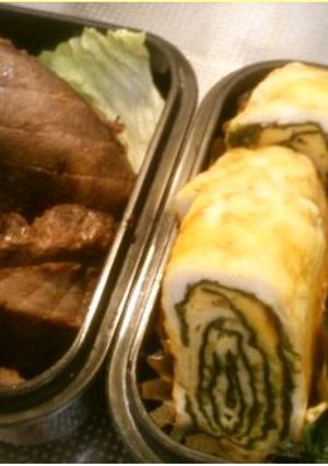 お弁当に◎ぐるぐる◎うずまきの卵焼き✿-レシピのメイン写真