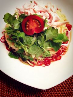 * タイ風冷やし中華 *-レシピのメイン写真