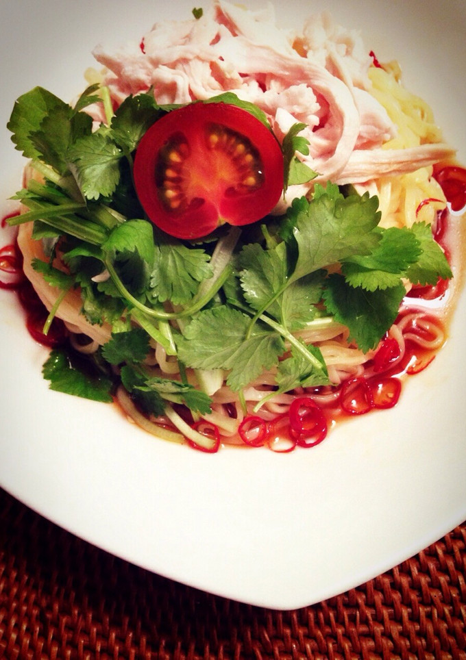 * タイ風冷やし中華 *-レシピのメイン写真