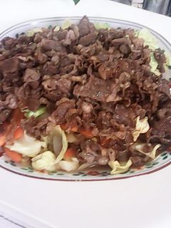 牛肉たっぷり野菜炒め♪-レシピのメイン写真