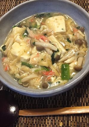 お豆腐のとろっとあんかけ-レシピのメイン写真