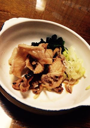 極上おつまみ！鶏皮ポン酢-レシピのメイン写真