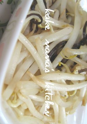 塩昆布♥♡もやし炒め-レシピのメイン写真