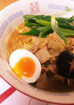 ＊懐かしい＊我が家のねぎ肉そば-レシピのメイン写真