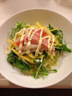 サラダうどん風冷やし中華-レシピのメイン写真