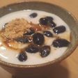 黒蜜♪黒豆♪ヨーグルト