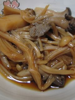 ヘルシー☆きのこだらけの煮物-レシピのメイン写真
