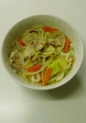 野菜たっぷりうどん-レシピのメイン写真
