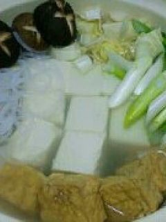 簡単に湯豆腐鍋-レシピのメイン写真