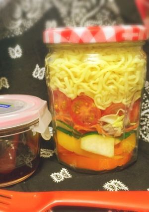 冷麺メイソンジャー-レシピのメイン写真