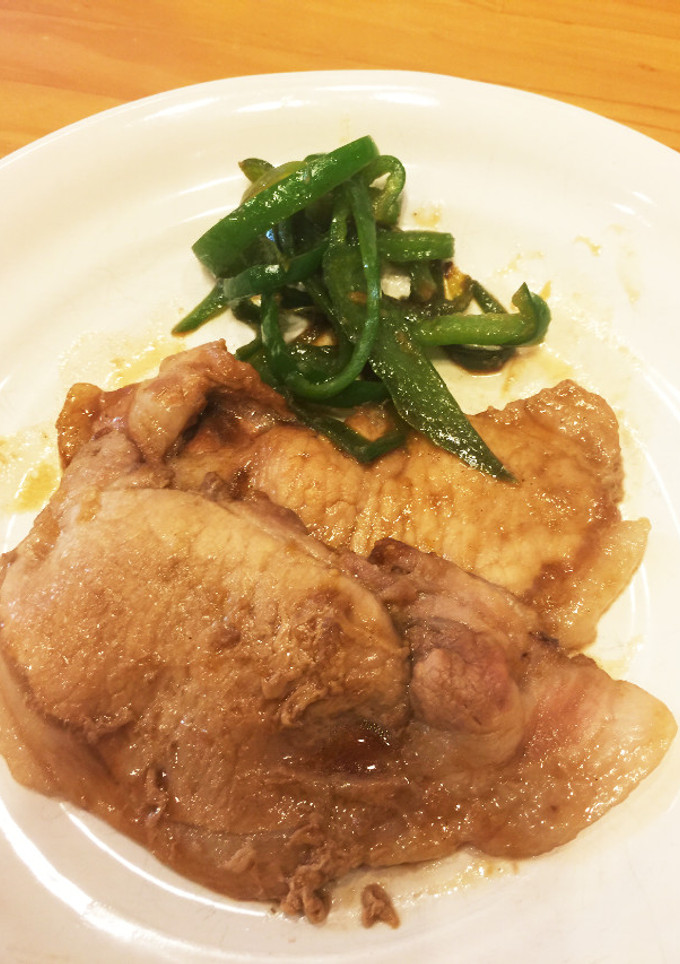 教科書的 簡単 豚しょうが焼き-レシピのメイン写真