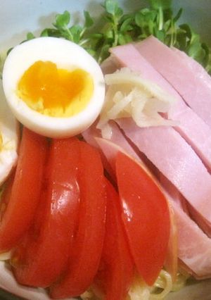 簡単♡ごまだれ冷やし中華-レシピのメイン写真