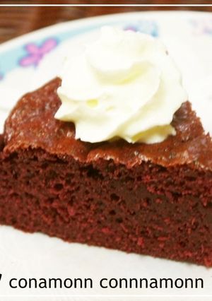 ノンオイル＊レッドベルベットケーキ-レシピのメイン写真