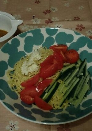 まるちゃん正麺冷やし中華 ごまだれ-レシピのメイン写真